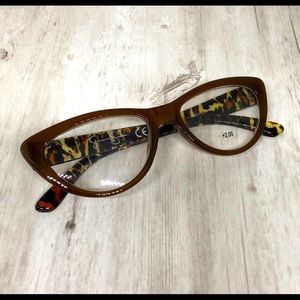 Jessica Simpson Thick Cat Eye Reading Glasses